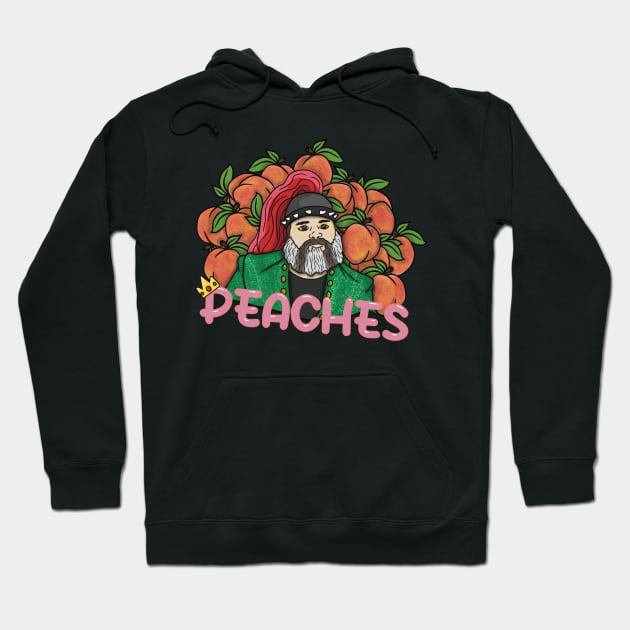 Peaches Hoodie by Marrizo's Curios